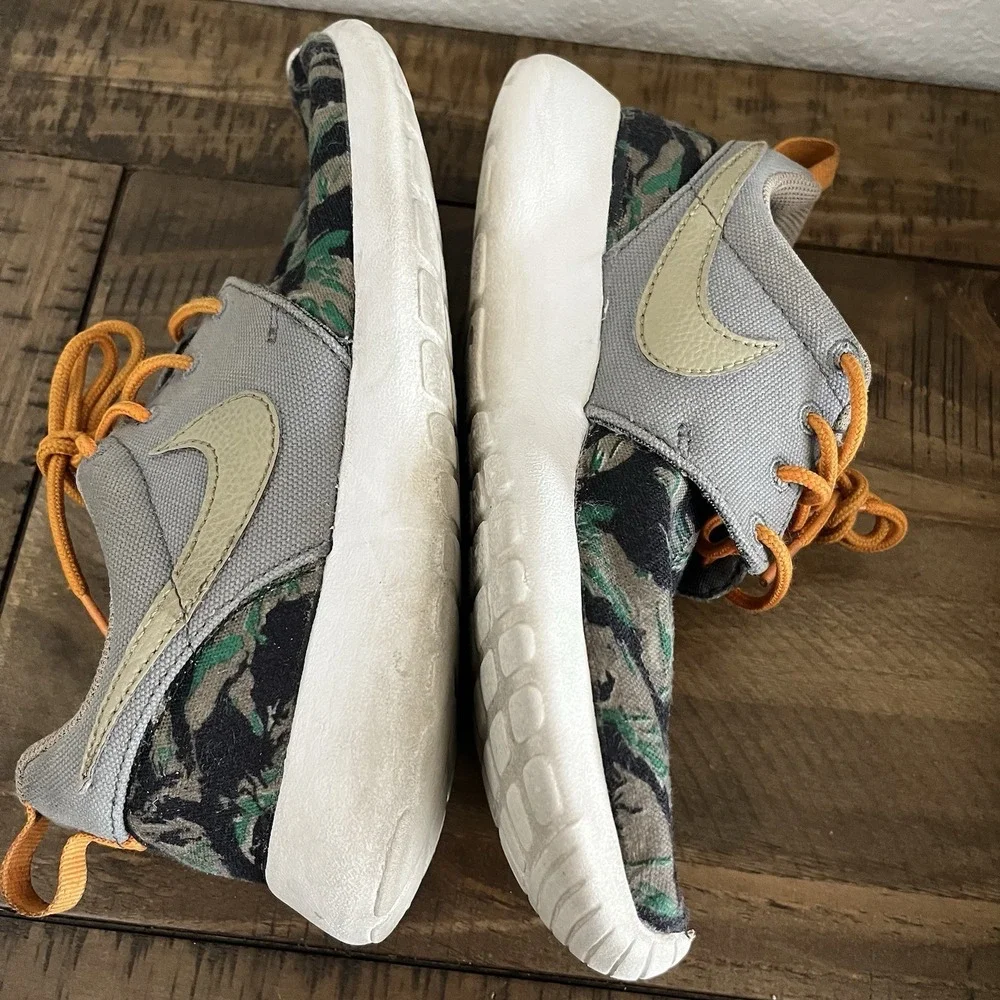 Nike Youth Roshe One Print GS Shoes Youth US 4Y‎ Camo Colorway Used